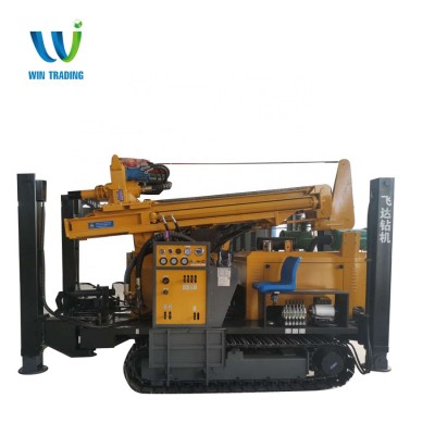 Crawler type air penumatic drilling mud drilling hydraulic DTH FY300 water well drilling rig