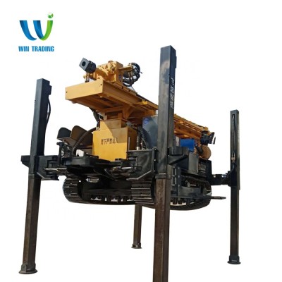 Crawler type air penumatic drilling mud drilling hydraulic DTH FY500 water well drilling rig