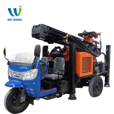 Wheeled type air penumatic drilling mud drilling hydraulic DTH FYL200 water well drilling rig