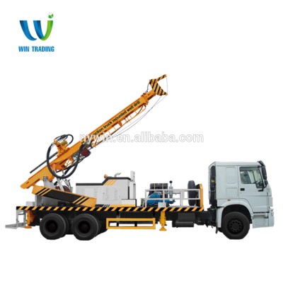 RG Truck mounted Full Hydraulic Mobile 500m Telescoping Type Water Well Bore Hole Drilling Rig Factory Price