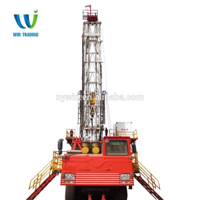 RG API Standard Oil Field Oil and Gas Well Bore Hole Truck Mounted Mobile ZJ30 750hp Drilling Rig and Workover Rig