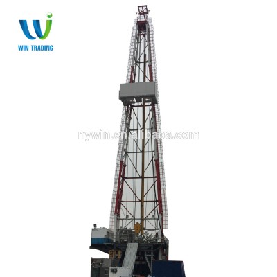 RG API Standard Oil Field Oil and Gas Well Bore Hole Skid Mounted 5000m 1500hp ZJ50DB Drilling and Workover rig