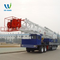 RG API Standard Oil Field Oil and Gas Well Bore Hole Truck Mounted Mobile 550hp ZJ10 Drilling and Workover rig