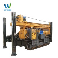 Crawler type air penumatic drilling mud drilling hydraulic DTH FY800 water well drilling rig